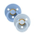 BIBS SET DE SUCETTES SKY BLEU BABY BLUE 6-12 MOIS