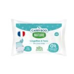 CARRYBOO NATURE LINGETTES A L'EAU 58 UNITES