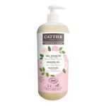 CATTIER GEL DOUCHE ALOE VERA PARFUM ROSE PIVOINE 1 L