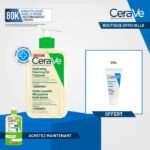 CERAVE HUILE LAVANTE MOUSSANTE HYDRATANTE 473 ML + BAUME HYDRATANT 5ML OFFERT