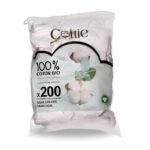 COTTIE 200 RECTANGLES DE COTON 100% BIO