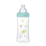 DODIE BIBERON ANTI COLIQUE TETINE PLATE 330ML 6MOIS+