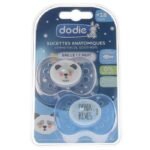 DODIE SUCETTES ANATOMIQUES SYMMETRIC BRILLE LA NUIT + 18 MOIS A2