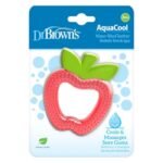 DR BROWNS ANNEAU DE DENTITION AQUACOOL POMME 3 MOIS PLUS