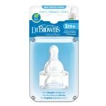 DR BROWNS TETINE COLE ETROIT NIVEAU 2 3MOIS+ PACK DE 2