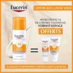 EUCERIN OFFRE WEB SUN FLUIDE PIGMENT CONTROL 50 ML SPF 50 + HYDRO PROTECT + OIL CONTROLE OFFERTS