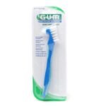 GUM BROSSE A DENTS PROTHESE SPECIAL DENTIER AVEC 2 TETES REF 201