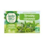 JARDIN BIO INFUSION VERVEINE CITRONNEE 20 SACHETS