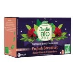 JARDIN BIO THE NOIR BIODYNAMIQUE " ENGLISH BREAKFAST" 20 SACHETS
