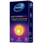 MANIX EXCITATION MAX ORGASMIC EXCITATION 12 preservatifs