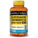 MASON NATURAL GLUCOSAMINE CHONDROITIN 60 CAPSULES 1500/1200
