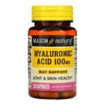 MASON NATURAL HYALURONIC ACID 100 MG
