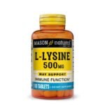 MASON NATURAL L LYSINE 500 MG 100 TABLETS