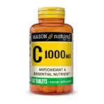 MASON NATURAL VITAMINE C 1000 MG ANTIOXIDANT ET NUTRIMENTS ESSENTIELS 100 COMPRIMES
