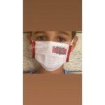 MASQUE ENFANT EN TISSU BATMAN