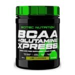SCITEC NUTRITION BCAA+ GLUTAMINE XPRESS LIME FLAVORED 300 G