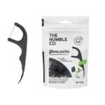 THE HUMBLE CO FIL DENTAIRE CHARBON PICKS 50 PIECES