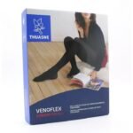 THUASNE VENOFLEX KOKOON ABSOLU BAS CUISSE FEMME CLASSE 2 NOIR LONG