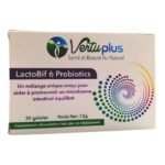 VERTUPLUS LACTOBIF 6 PROBIOTICS 30 GELULES