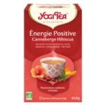 YOGI TEA énergie positive canneberge hibiscus
