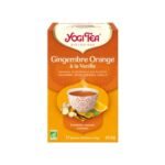 YOGI TEA TISANE GINGEMBRE ORANGE A LA VANILLE 17 SACHETS